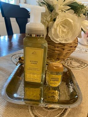 Bath and Bodyworks Foaming  hand soap  & antibacterial handsanitizer